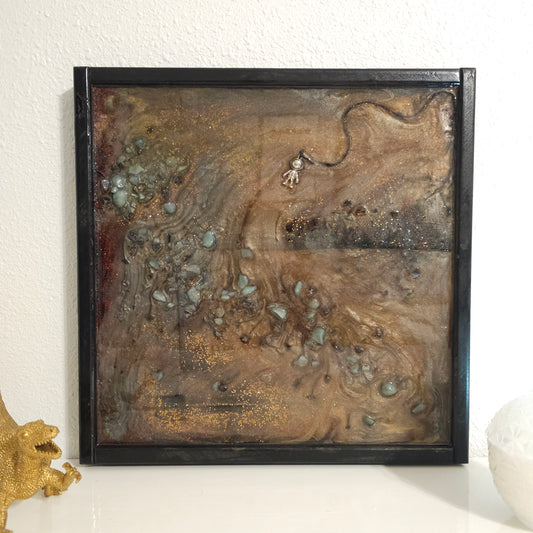 Resin Wall Art - Astronaut